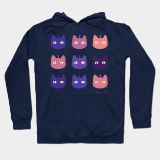 9 Sunset Kitty by Sunnie Meowtlu Hoodie